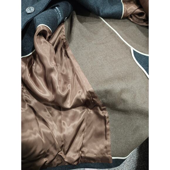 NWT Brett Johnson Single Breasted Wool Long Coat Size XL MSRP $3850 overcoat - Picture 12 of 12